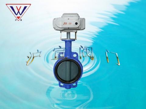 (全襯)電動對夾襯膠蝶閥 (全襯)電動對夾襯膠蝶閥